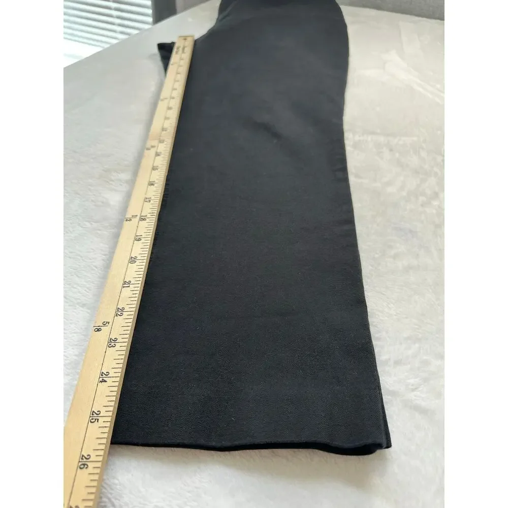 MM Lafleur The Hockley Jean  Eco Better Than Denim Cropped Size 14 Black EUC
